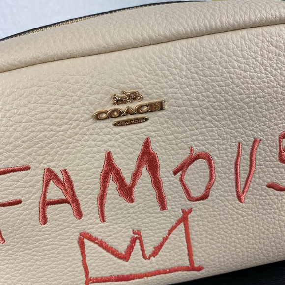 Coach X Jean Michel Basquiat Boxy Cosmetic Case - Picture 2 of 8